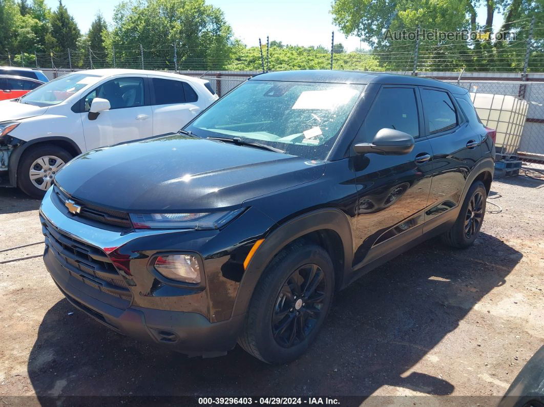 2021 Chevrolet Trailblazer Fwd Ls Black vin: KL79MMS26MB019757