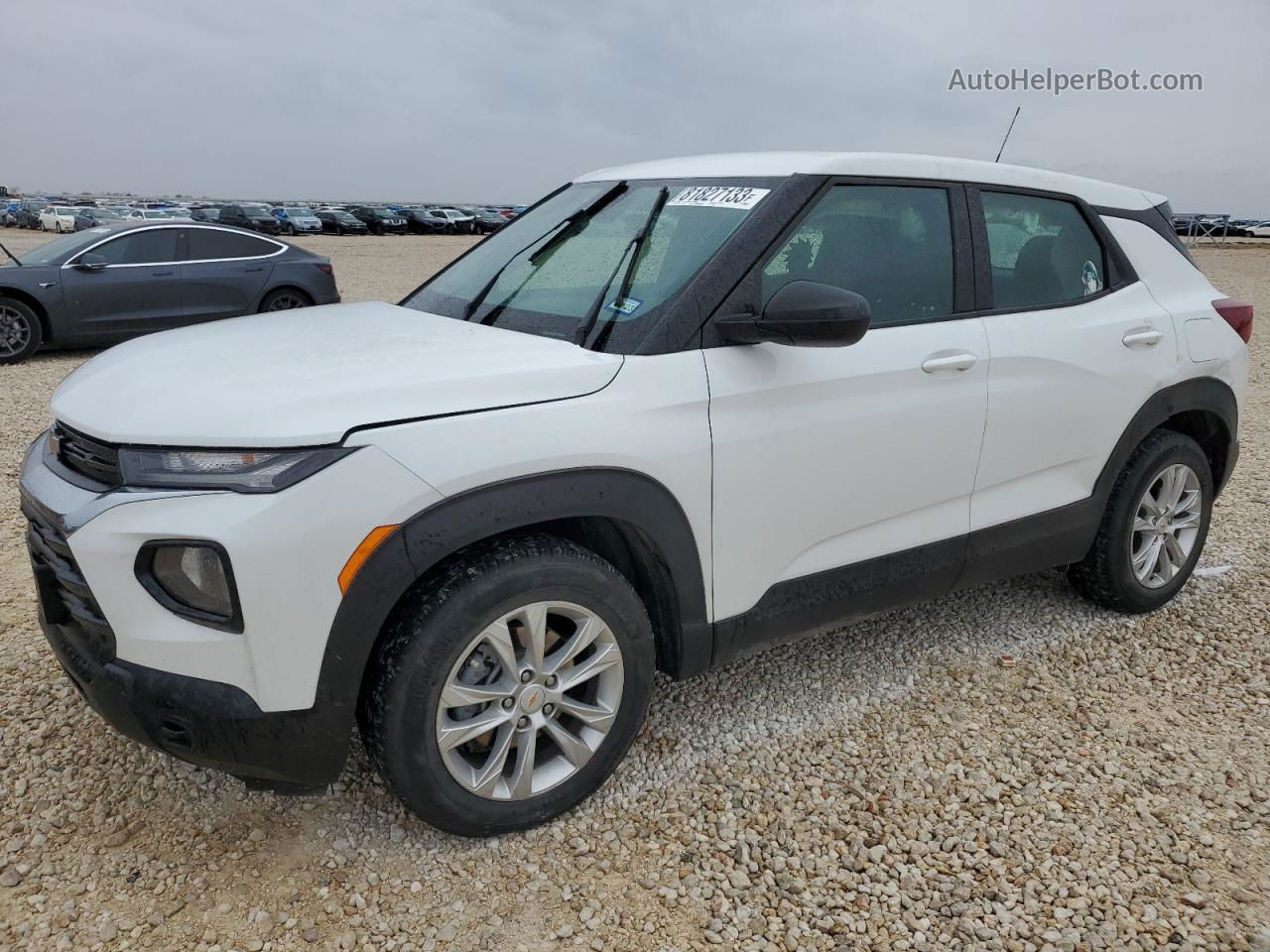 2021 Chevrolet Trailblazer Ls Белый vin: KL79MMS26MB041905