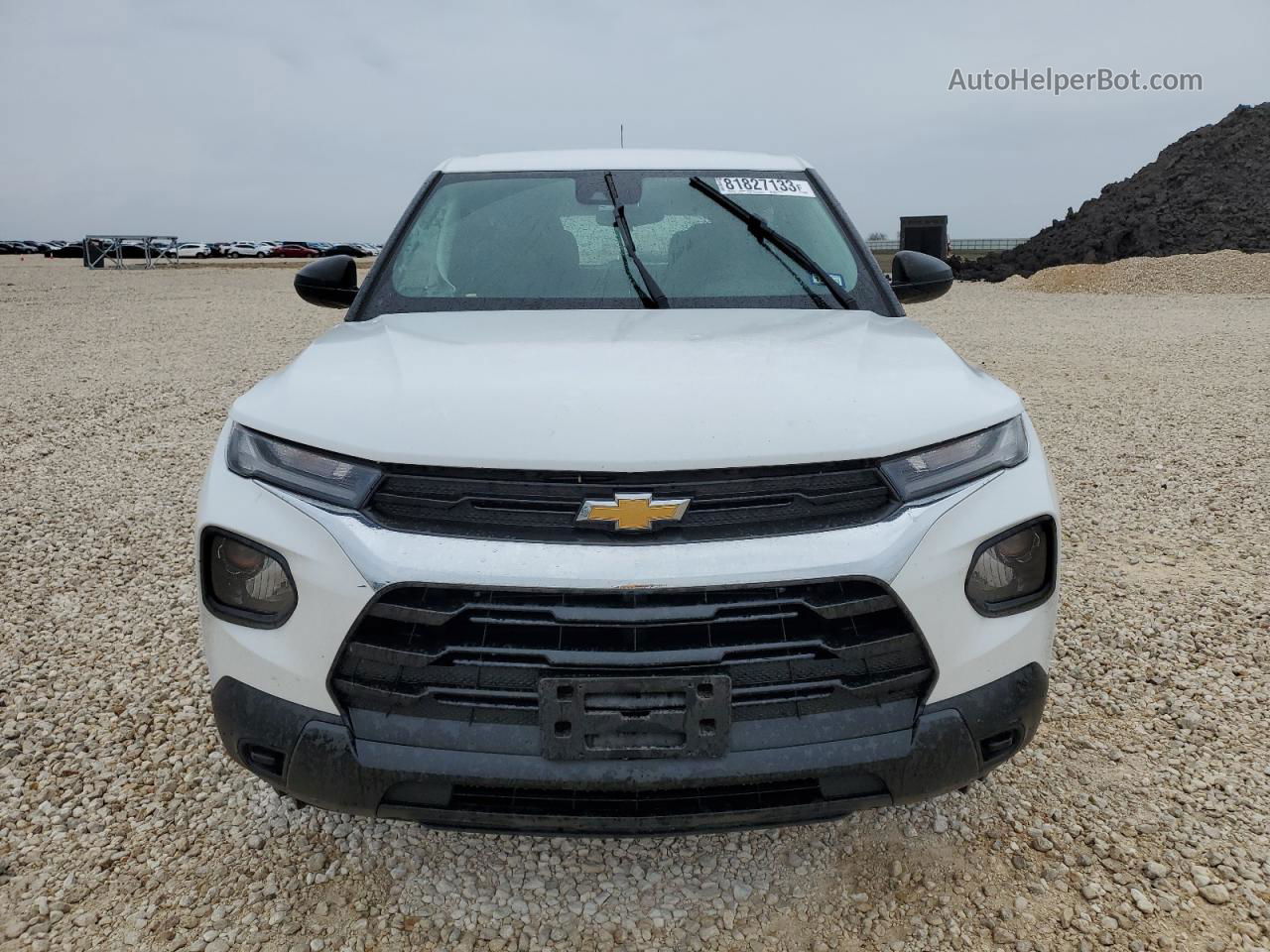 2021 Chevrolet Trailblazer Ls Белый vin: KL79MMS26MB041905