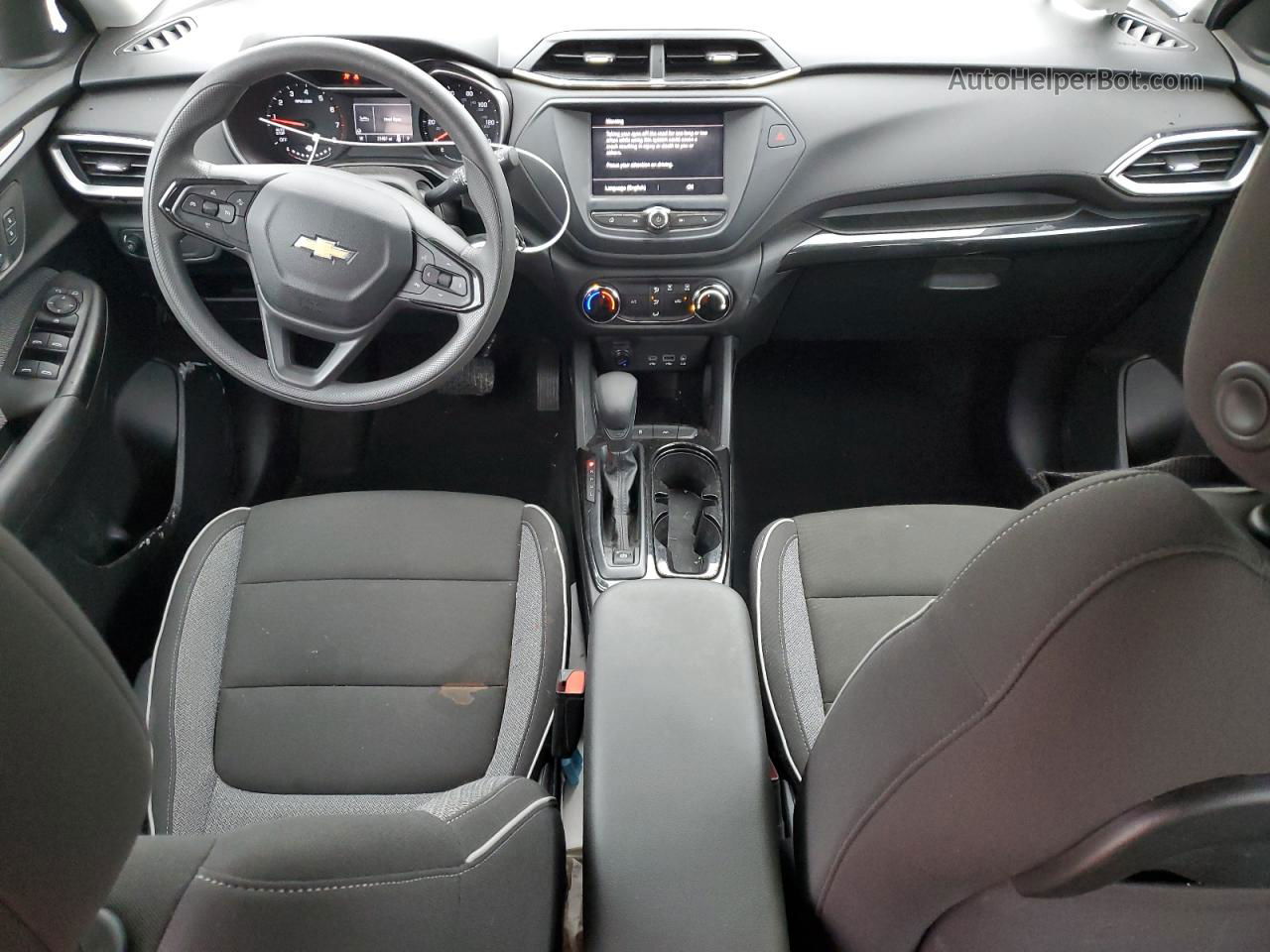 2021 Chevrolet Trailblazer Ls Белый vin: KL79MMS26MB041905