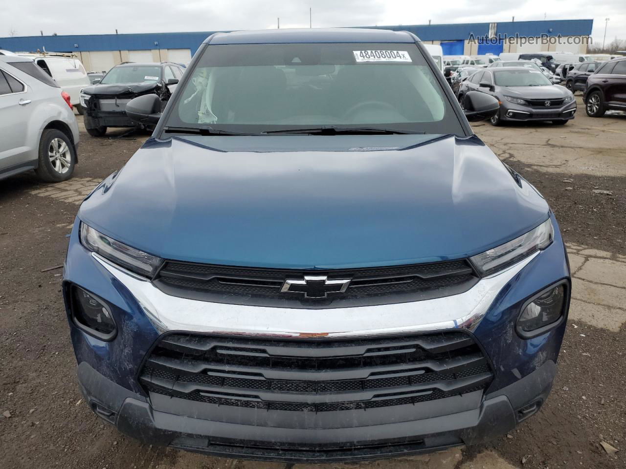 2021 Chevrolet Trailblazer Ls Blue vin: KL79MMS26MB133015