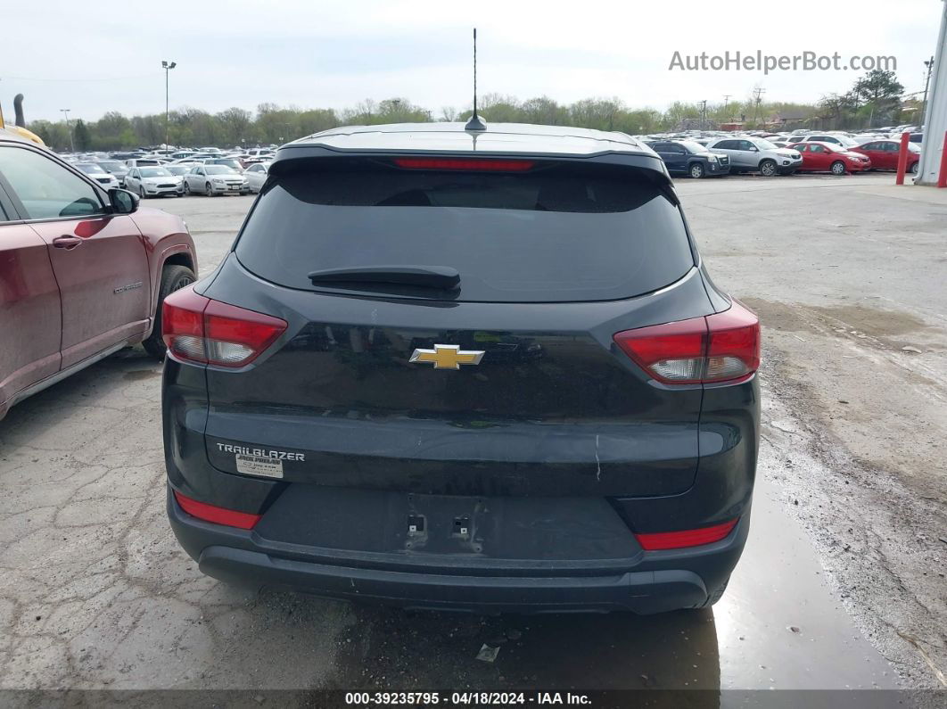 2021 Chevrolet Trailblazer Fwd Ls Черный vin: KL79MMS27MB027415