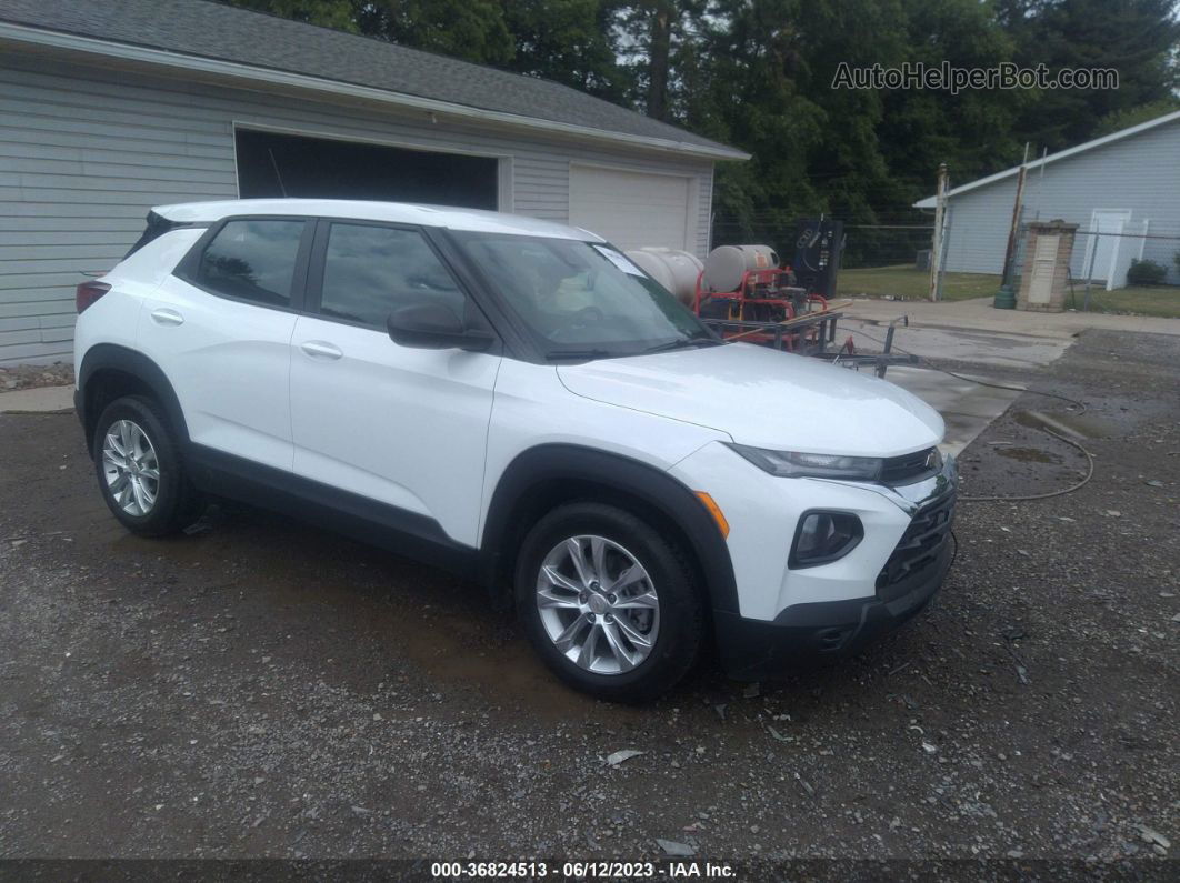 2021 Chevrolet Trailblazer Ls Белый vin: KL79MMS27MB175189