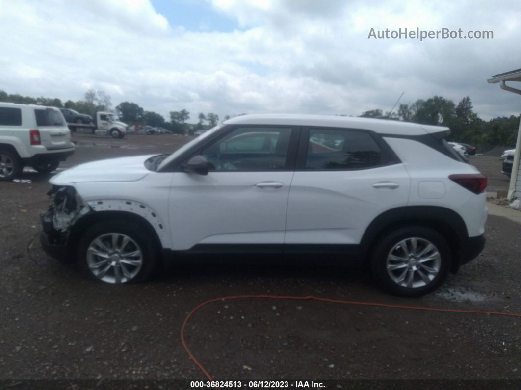 2021 Chevrolet Trailblazer Ls Белый vin: KL79MMS27MB175189