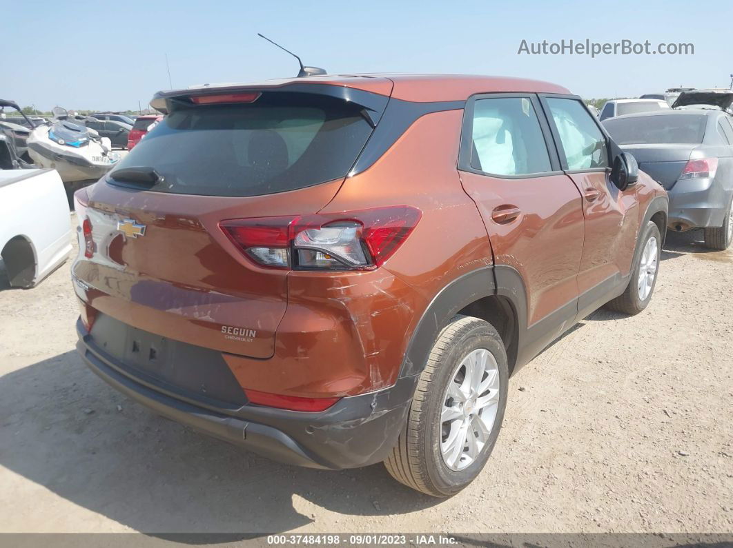 2021 Chevrolet Trailblazer Fwd Ls Orange vin: KL79MMS28MB016150