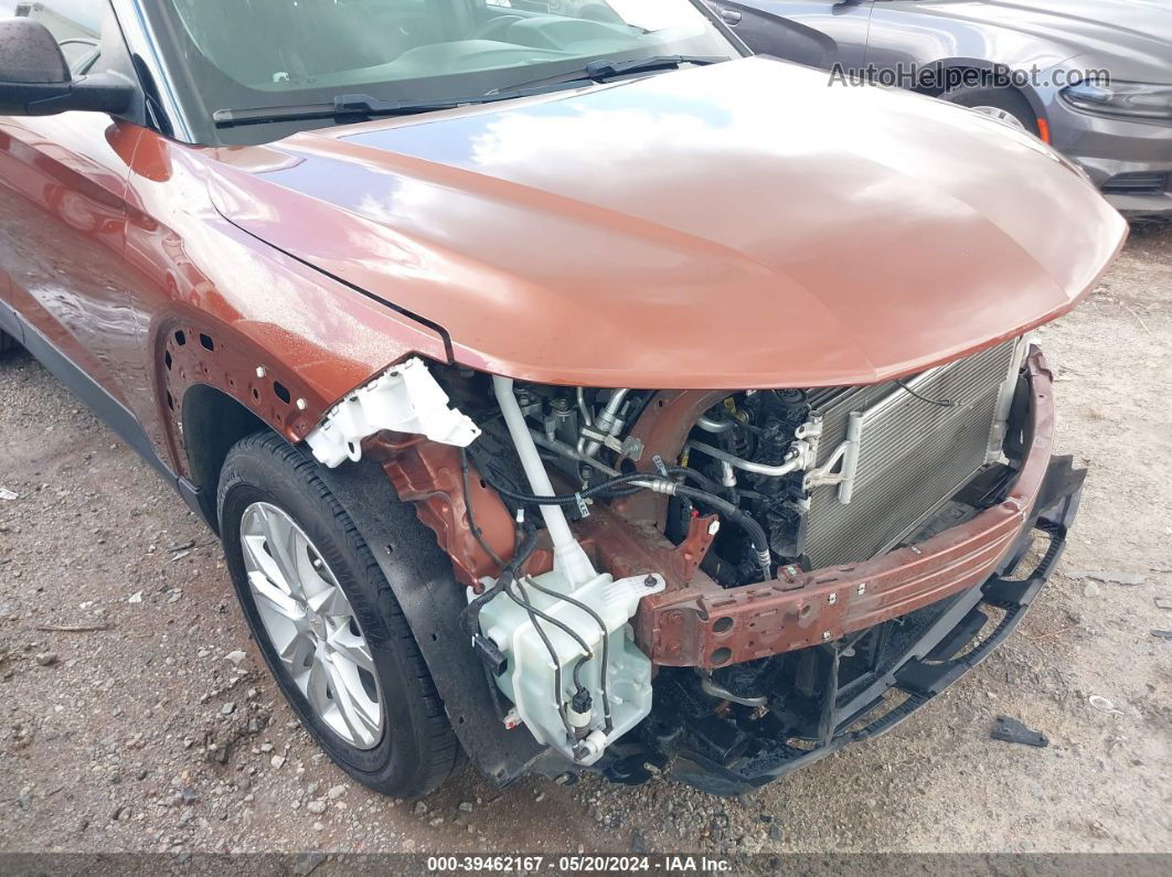 2021 Chevrolet Trailblazer Fwd Ls Orange vin: KL79MMS29MB023611