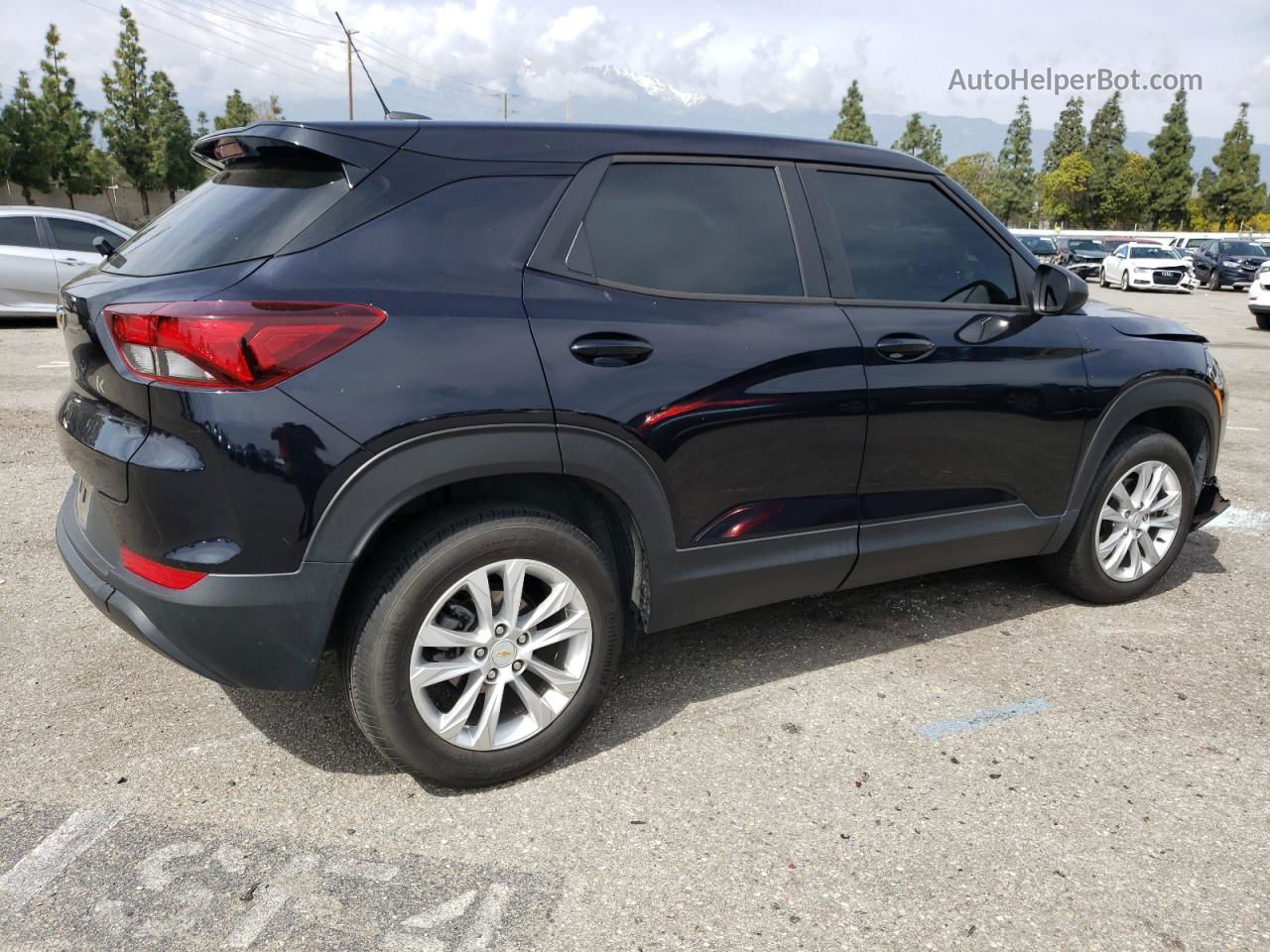 2021 Chevrolet Trailblazer Ls Black vin: KL79MMS29MB071271