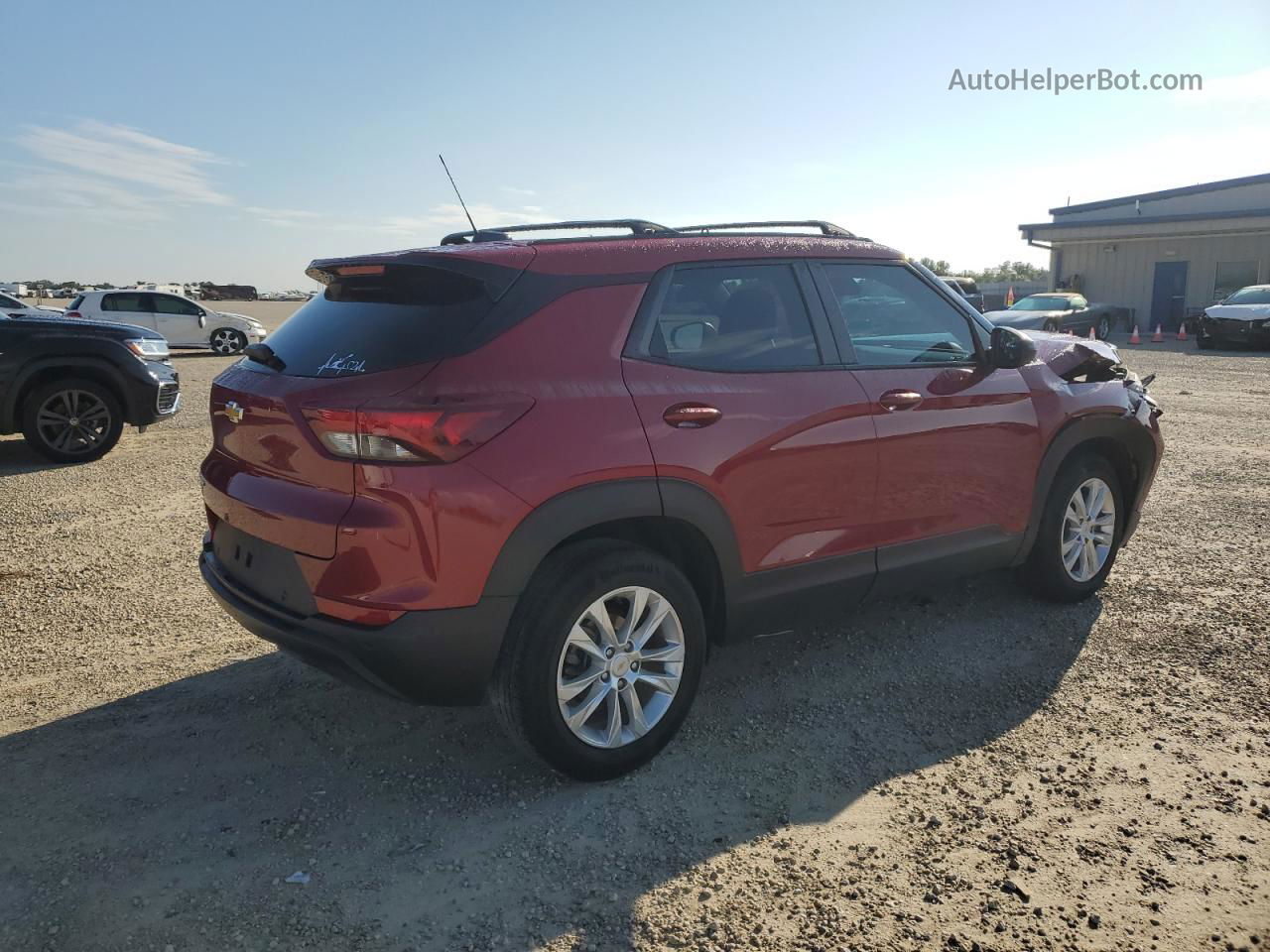 2021 Chevrolet Trailblazer Ls Бордовый vin: KL79MMS2XMB141120