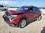 2021 Chevrolet Trailblazer Ls Burgundy vin: KL79MMS2XMB141120