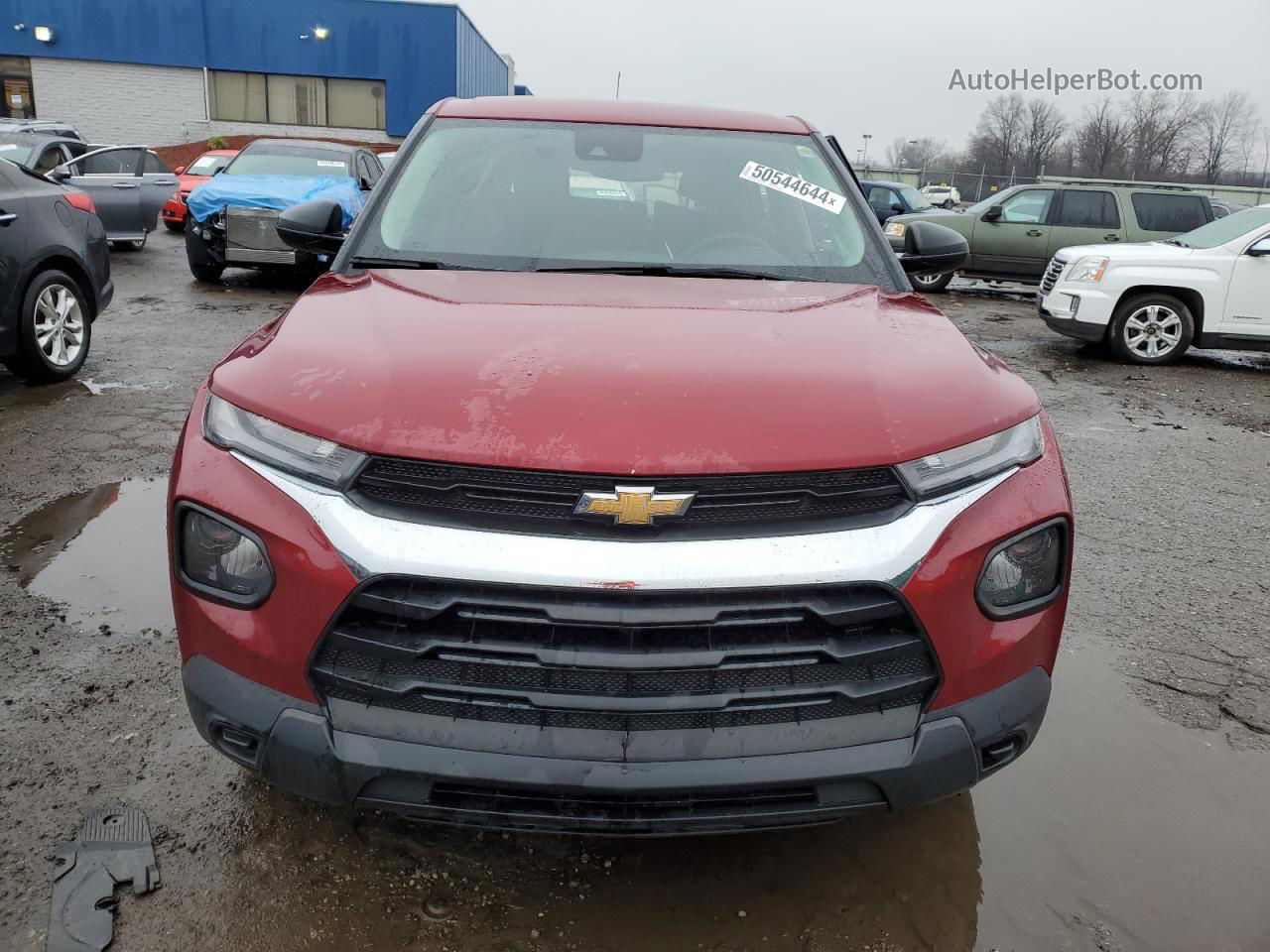 2021 Chevrolet Trailblazer Ls Красный vin: KL79MNSL2MB127291