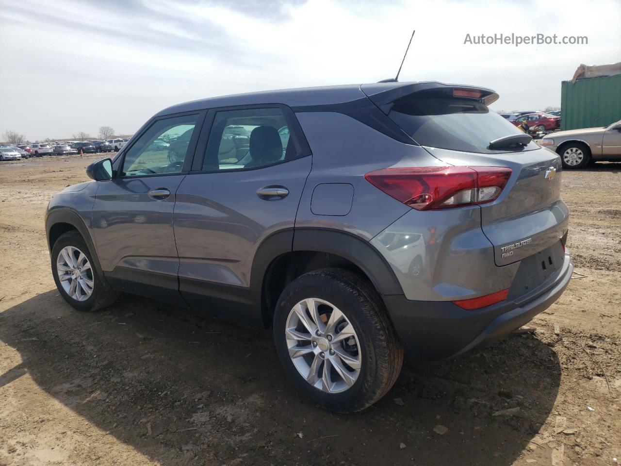 2021 Chevrolet Trailblazer Ls Gray vin: KL79MNSL4MB131777