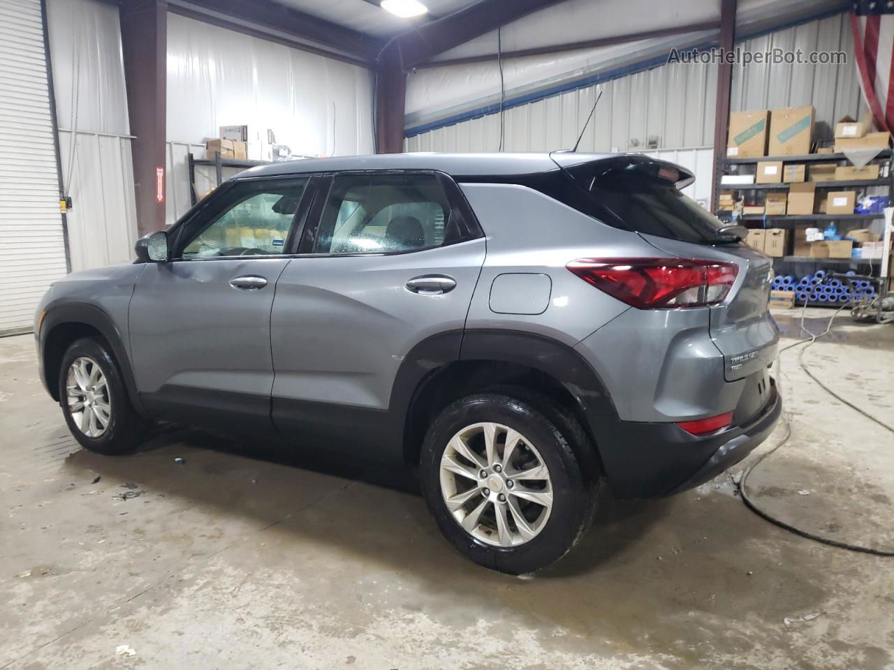 2021 Chevrolet Trailblazer Ls Gray vin: KL79MNSL8MB091347