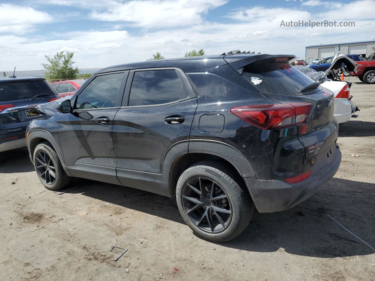 2021 Chevrolet Trailblazer Ls Black vin: KL79MNSLXMB070242