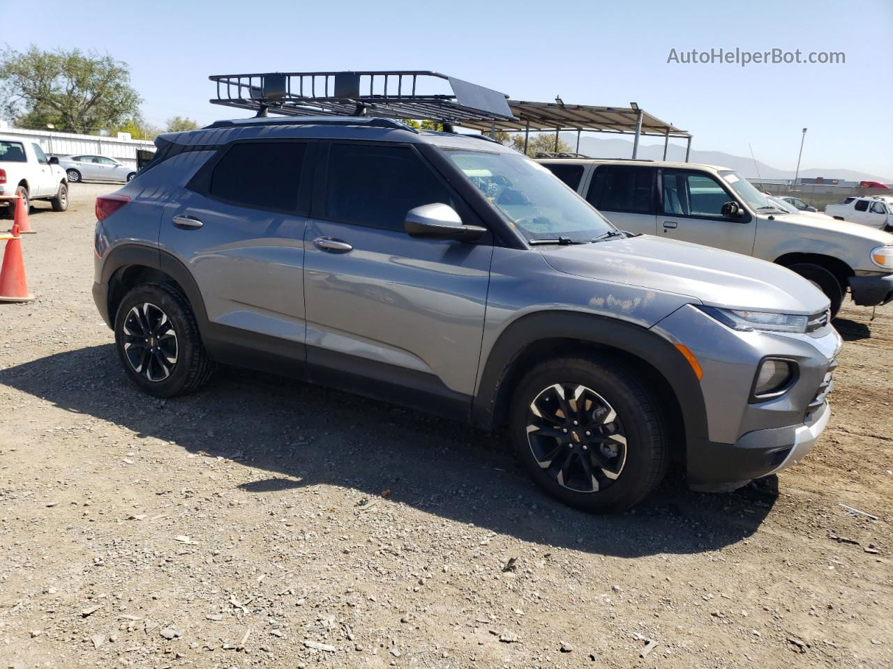 2021 Chevrolet Trailblazer Lt Gray vin: KL79MPS21MB068799