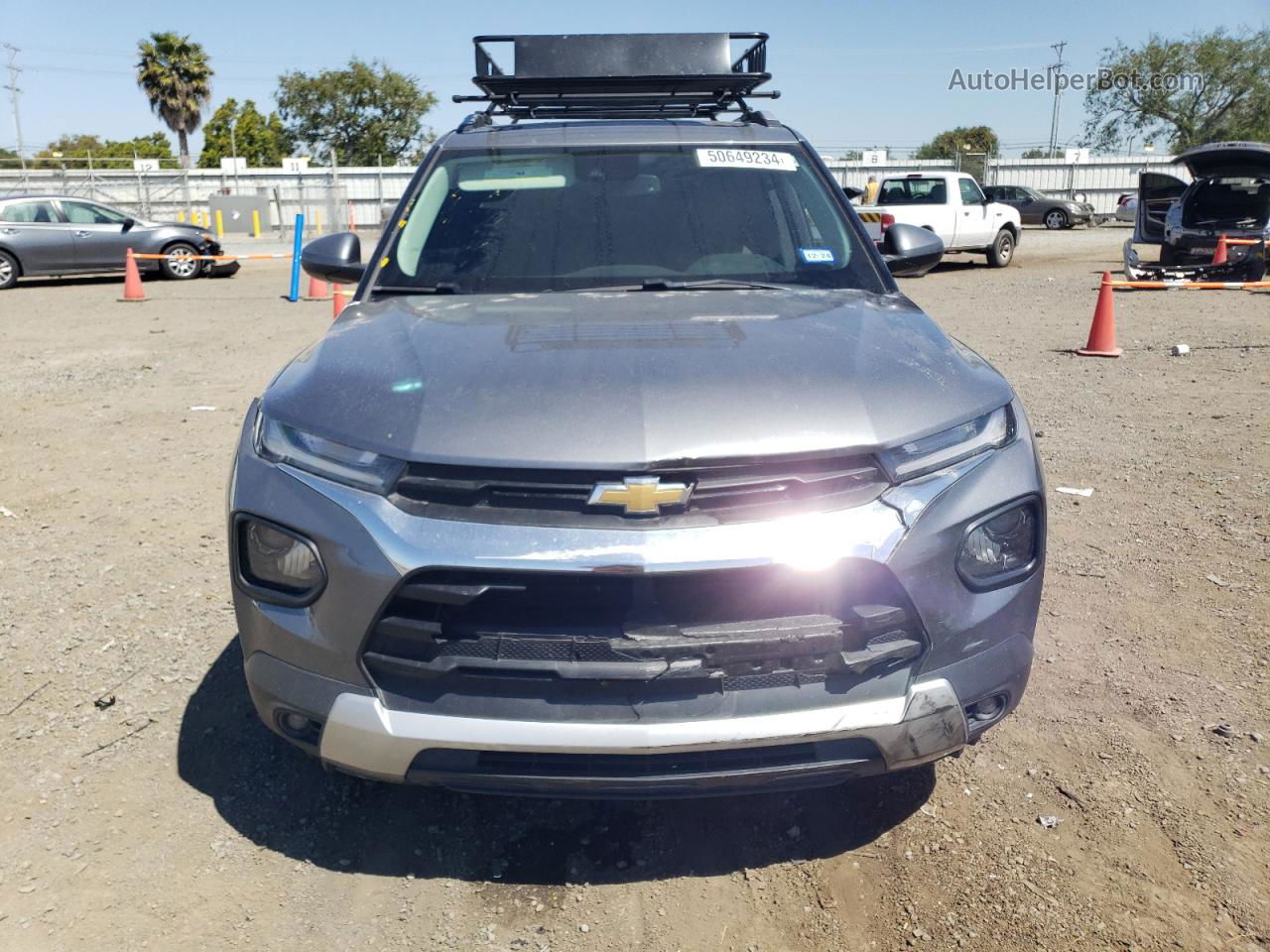 2021 Chevrolet Trailblazer Lt Gray vin: KL79MPS21MB068799