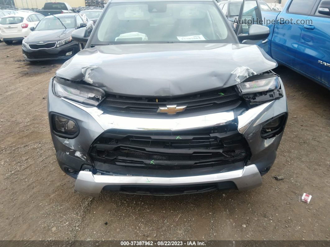 2021 Chevrolet Trailblazer Lt Silver vin: KL79MPS22MB110395