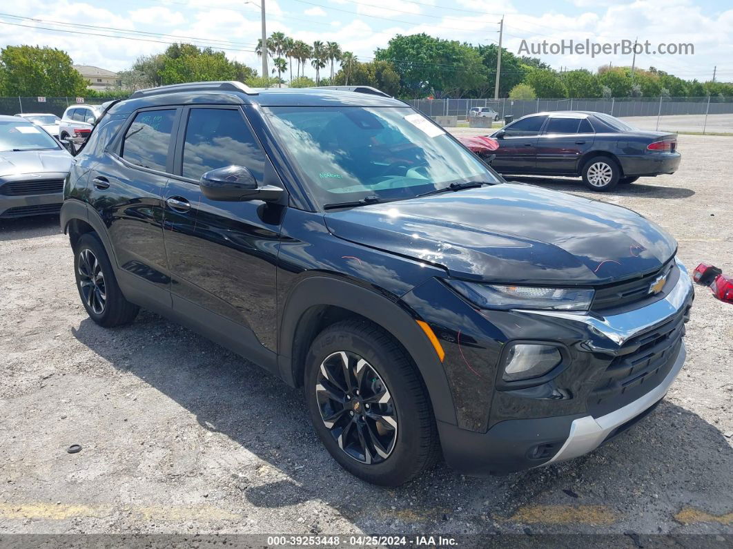 2021 Chevrolet Trailblazer Fwd Lt Черный vin: KL79MPS22MB150444