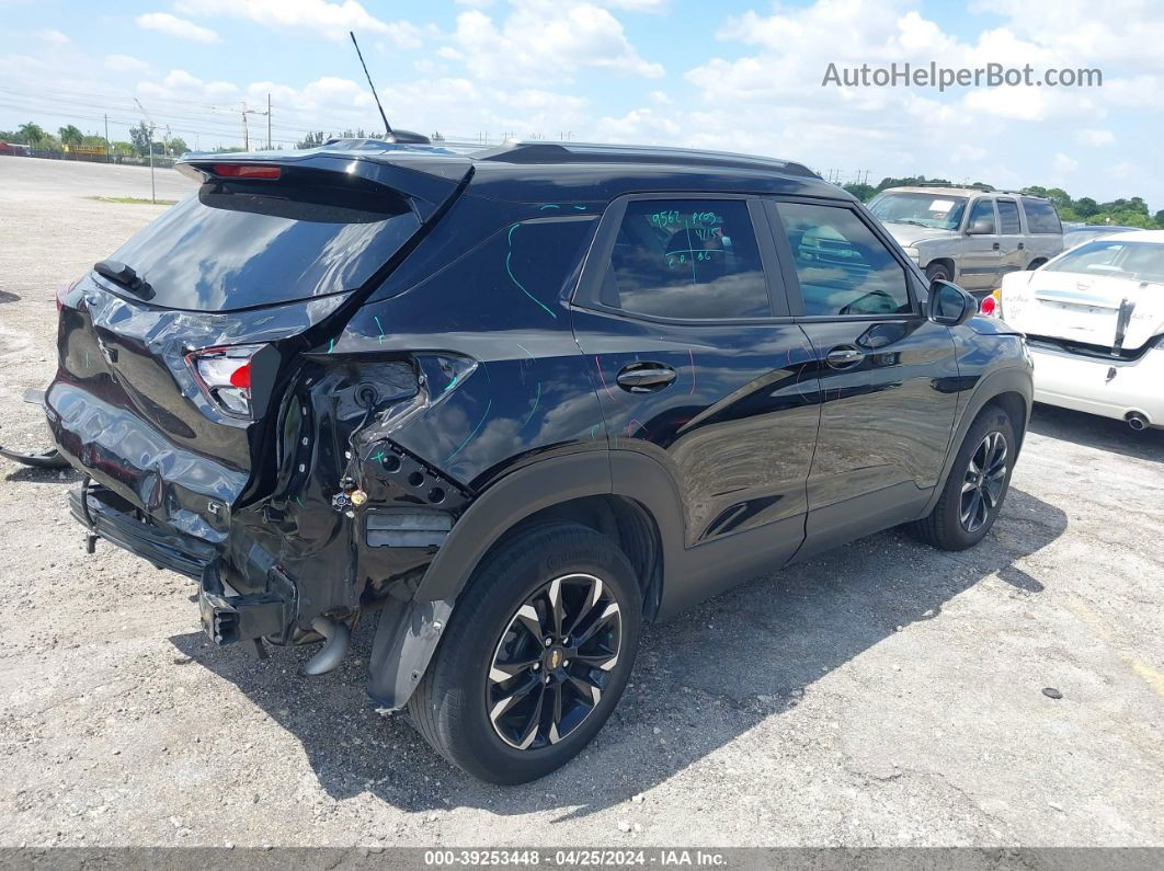 2021 Chevrolet Trailblazer Fwd Lt Черный vin: KL79MPS22MB150444