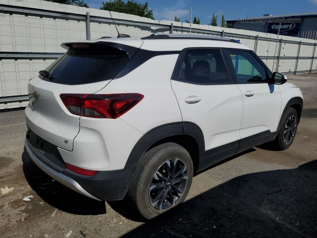 2021 Chevrolet Trailblazer Lt White vin: KL79MPS23MB141901