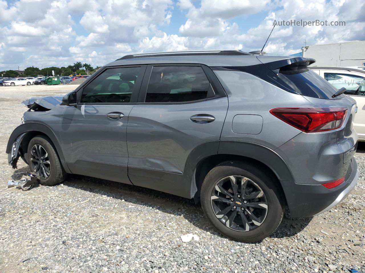 2021 Chevrolet Trailblazer Lt Серый vin: KL79MPS24MB133368