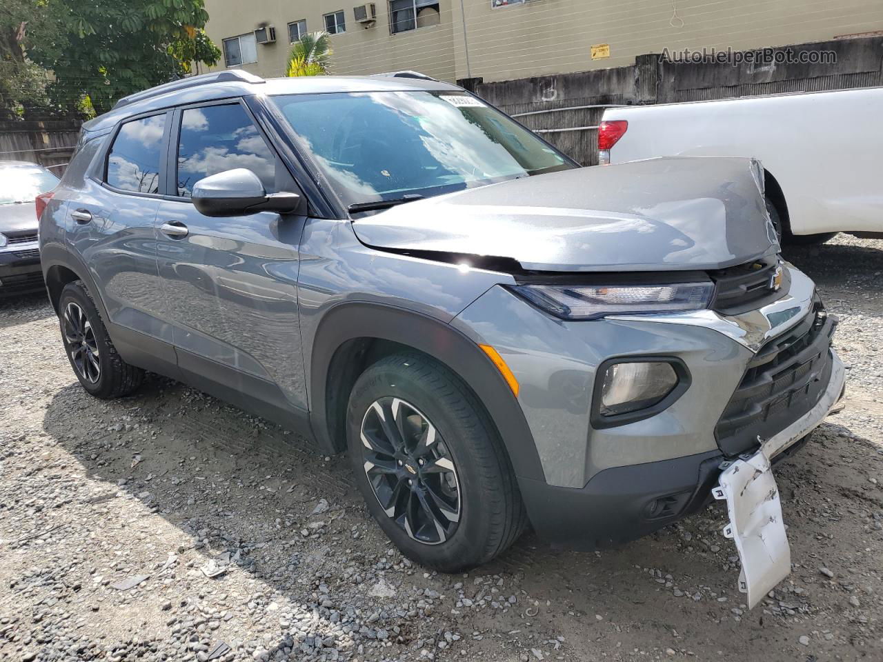 2021 Chevrolet Trailblazer Lt Серый vin: KL79MPS24MB133368