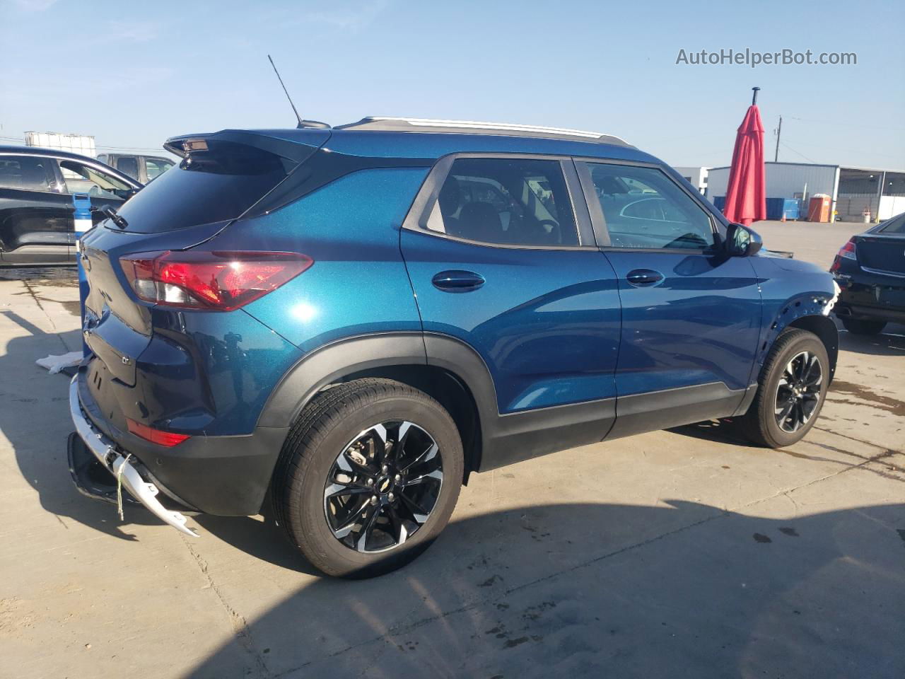 2021 Chevrolet Trailblazer Lt Blue vin: KL79MPS25MB093169