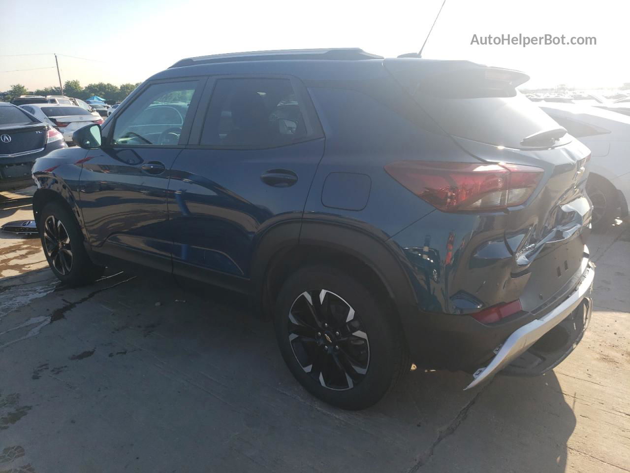 2021 Chevrolet Trailblazer Lt Blue vin: KL79MPS25MB093169