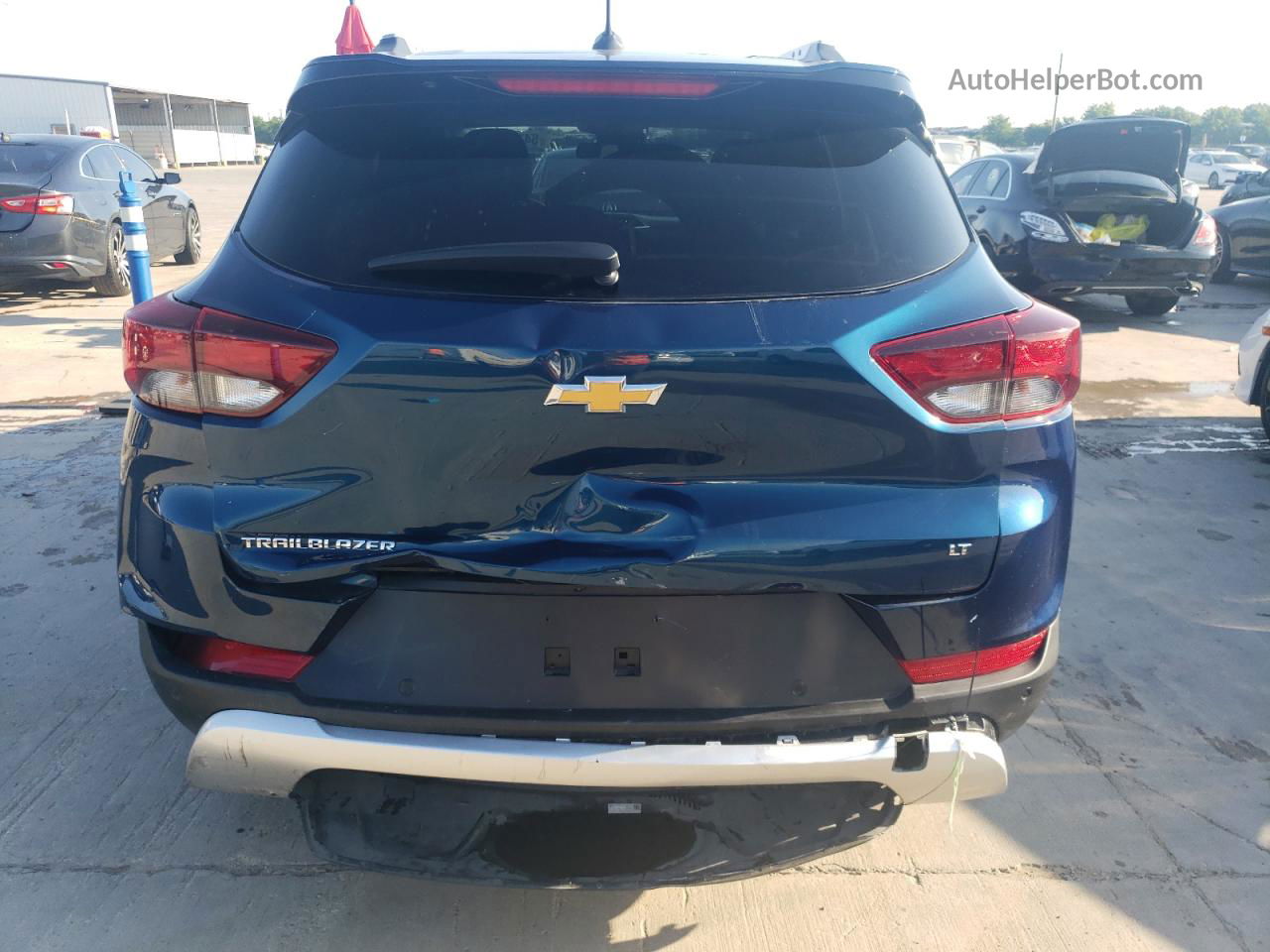 2021 Chevrolet Trailblazer Lt Blue vin: KL79MPS25MB093169