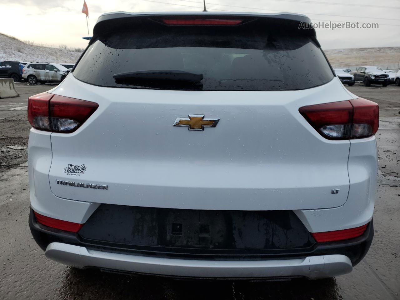 2021 Chevrolet Trailblazer Lt Белый vin: KL79MPS26MB156263