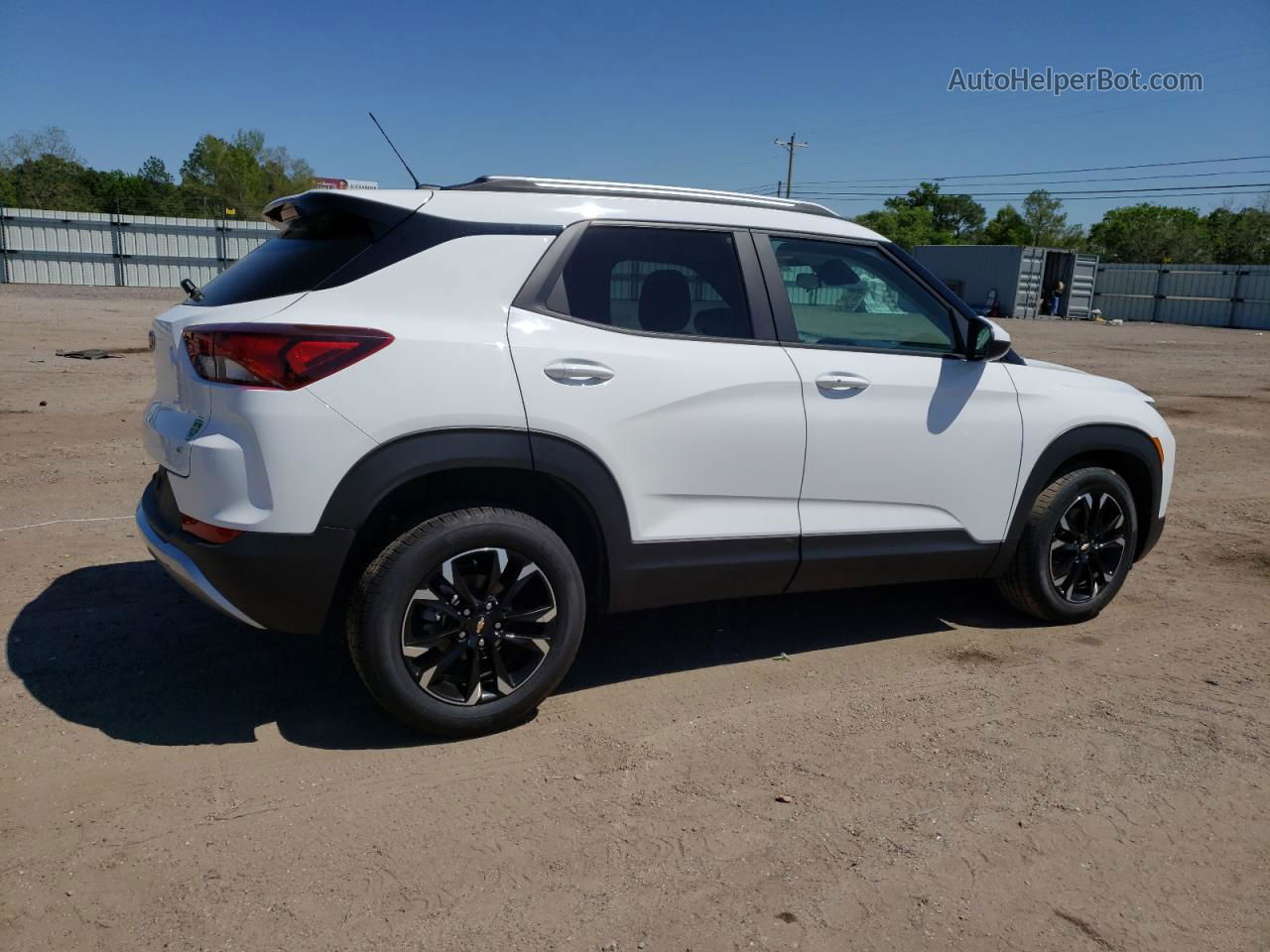 2021 Chevrolet Trailblazer Lt White vin: KL79MPS26MB156697