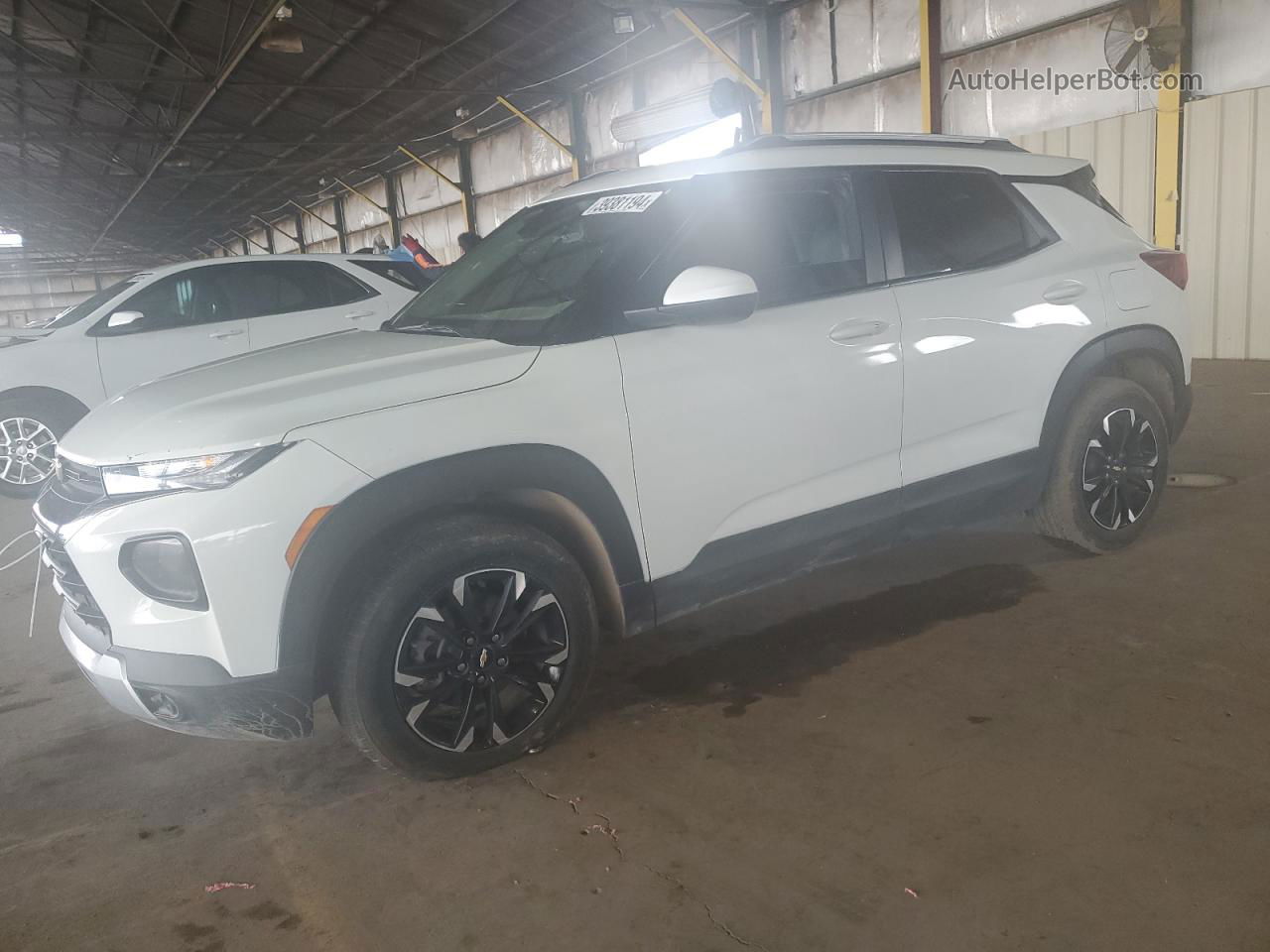 2021 Chevrolet Trailblazer Lt Белый vin: KL79MPS27MB025567