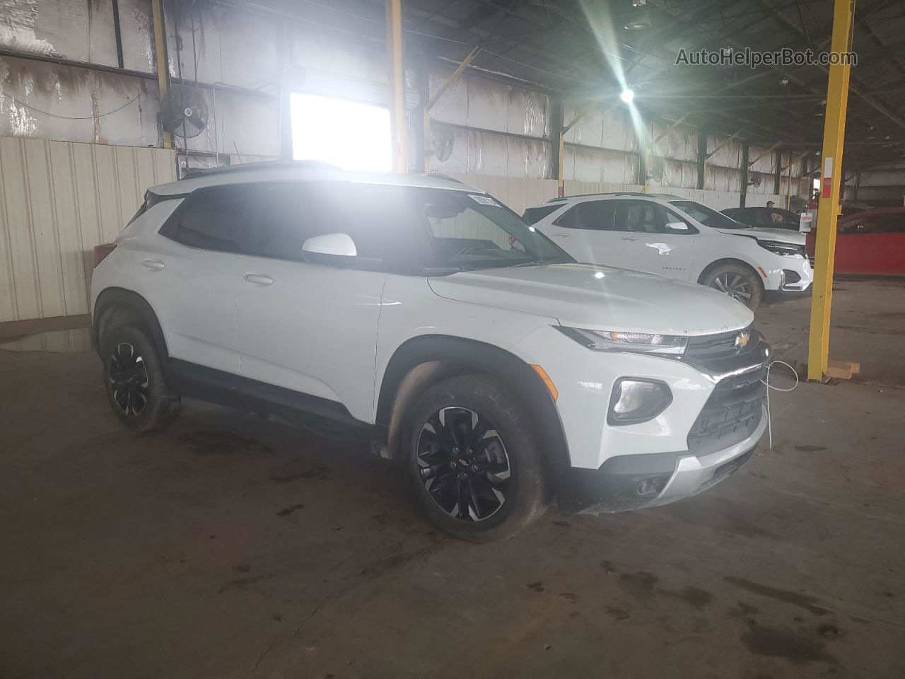 2021 Chevrolet Trailblazer Lt Белый vin: KL79MPS27MB025567