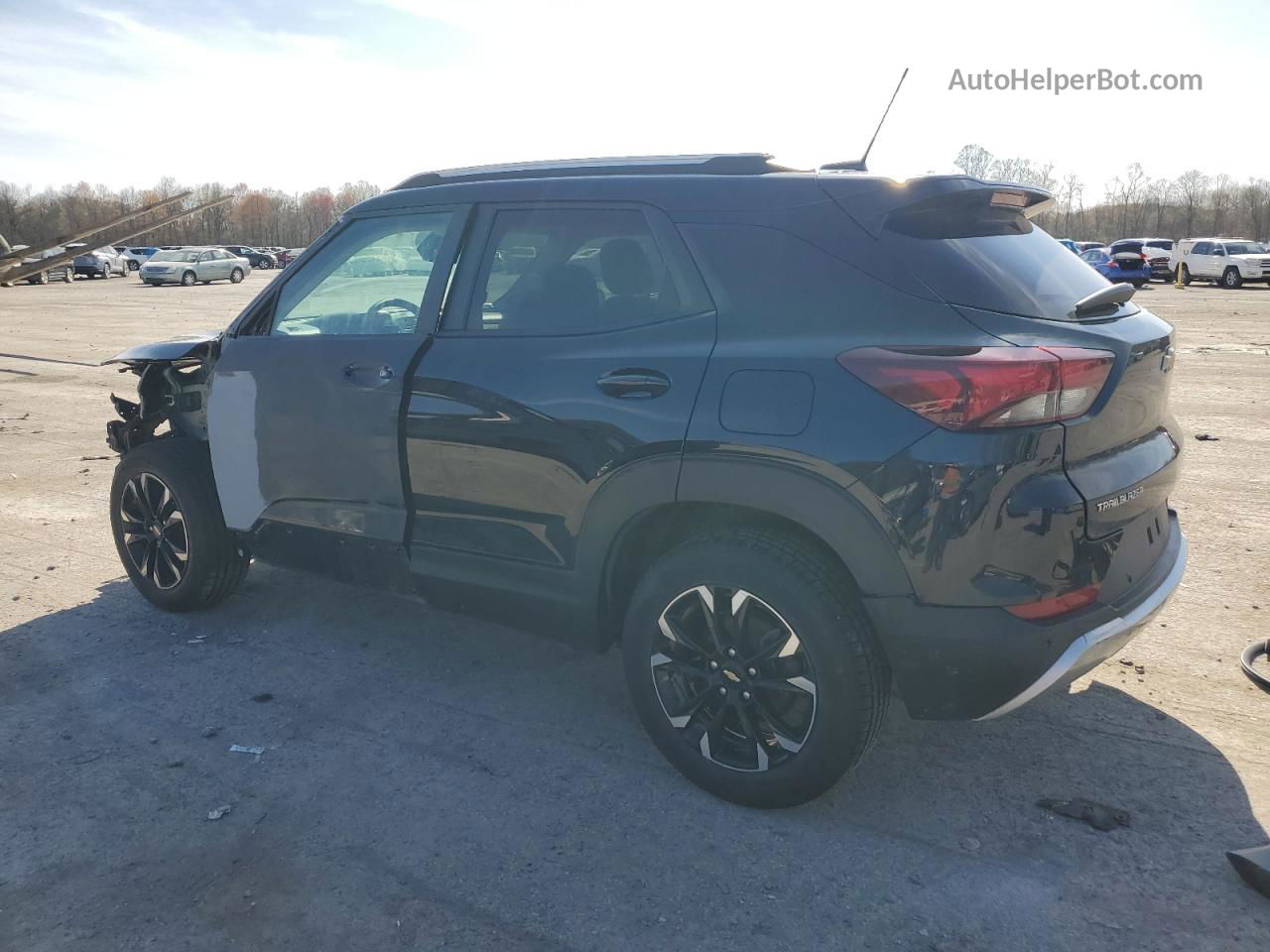 2021 Chevrolet Trailblazer Lt Black vin: KL79MPS27MB126043