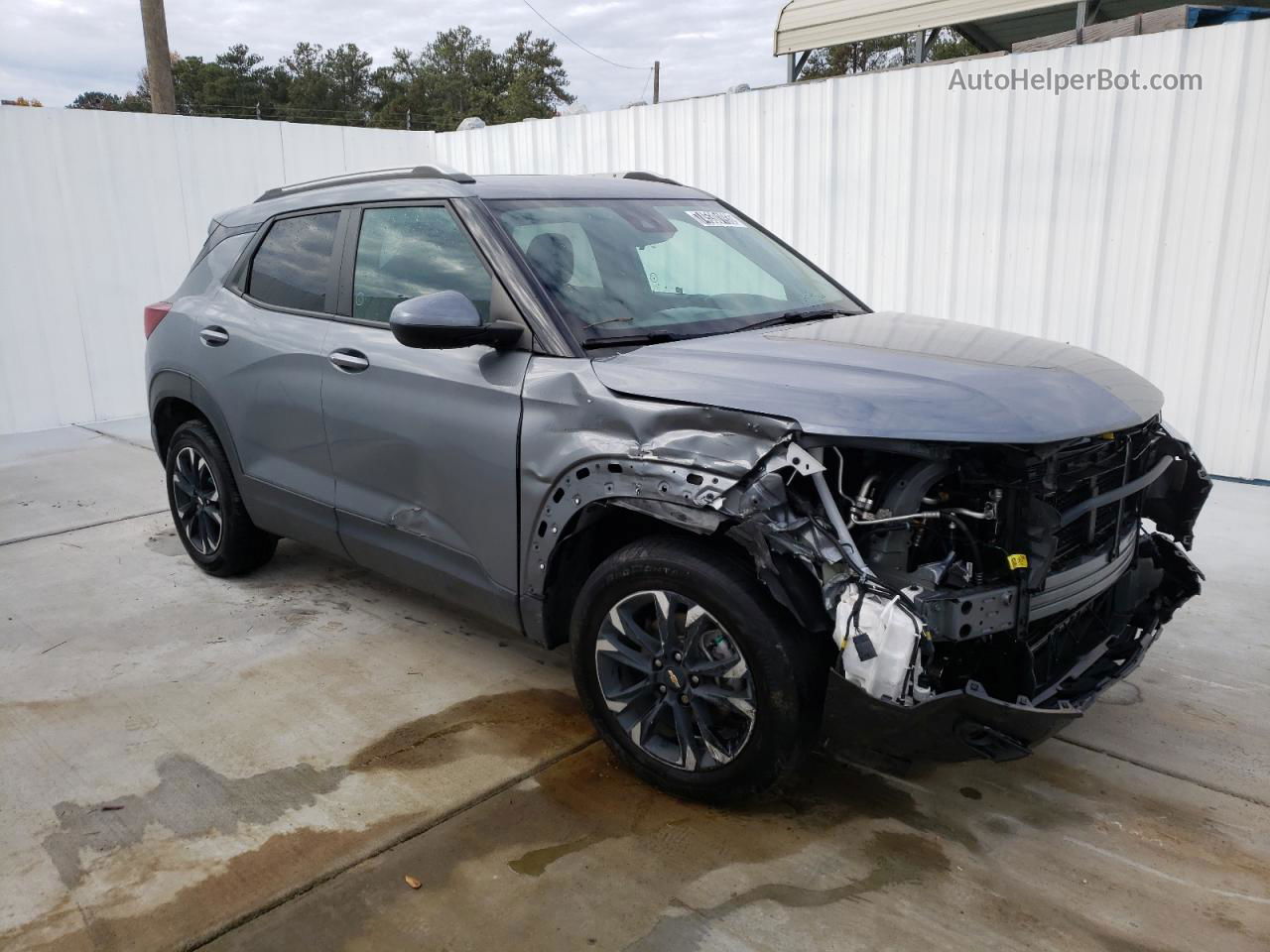 2021 Chevrolet Trailblazer Lt Gray vin: KL79MPS28MB134524