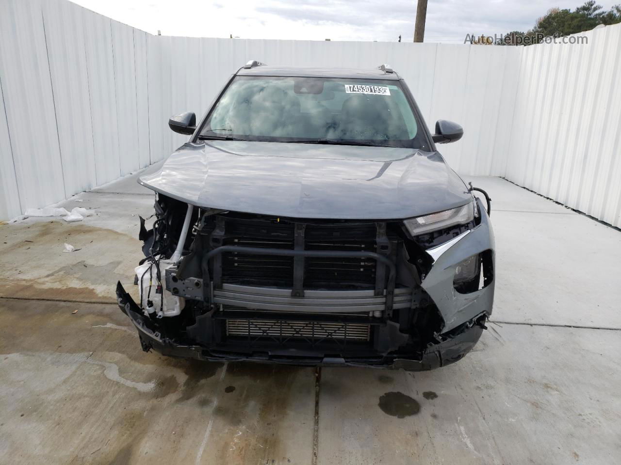 2021 Chevrolet Trailblazer Lt Gray vin: KL79MPS28MB134524