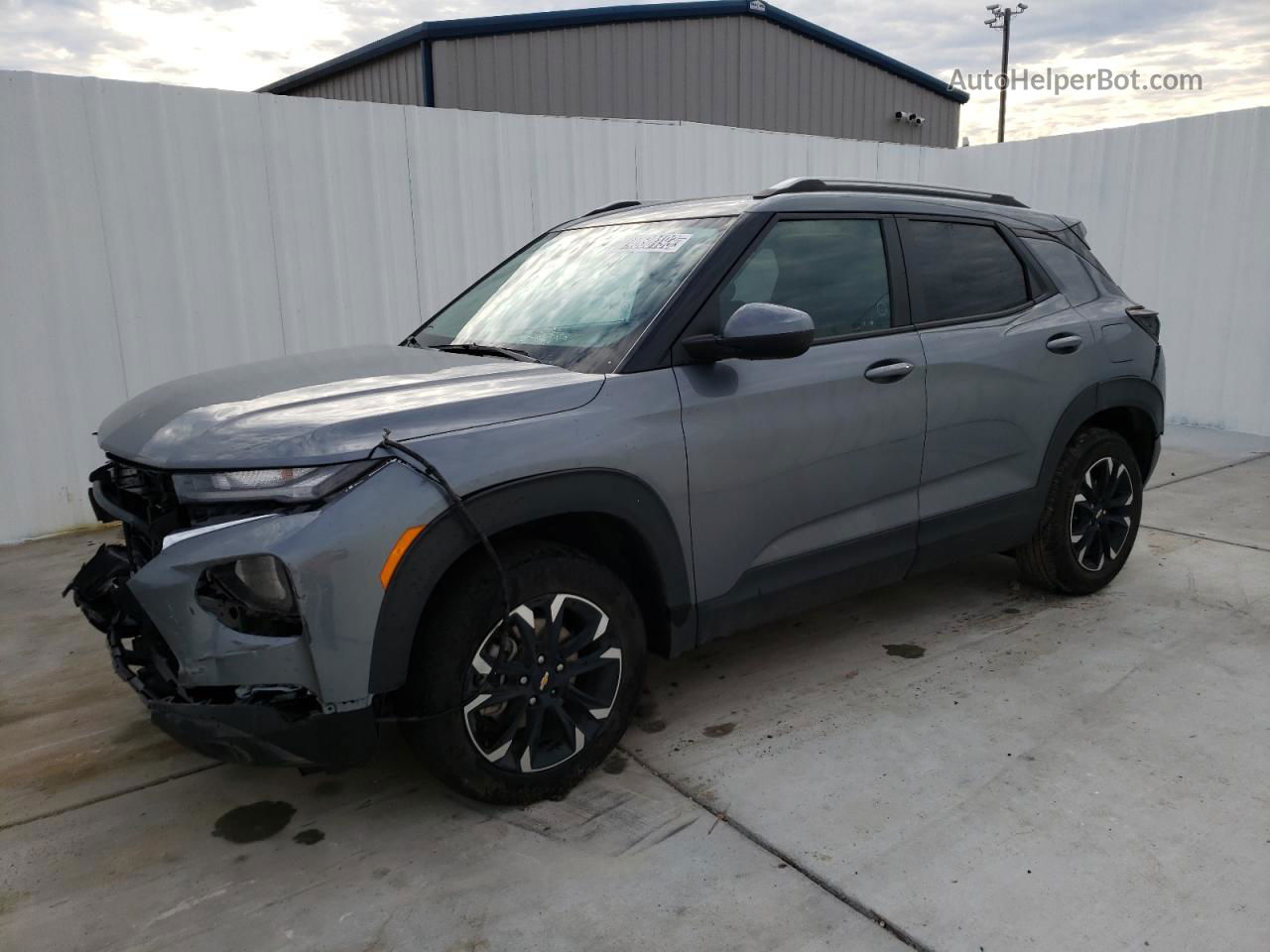 2021 Chevrolet Trailblazer Lt Gray vin: KL79MPS28MB134524