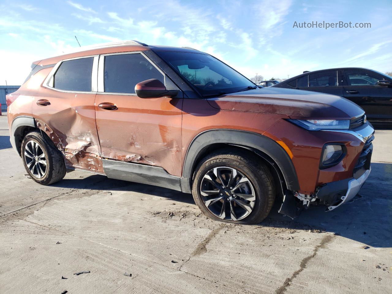 2021 Chevrolet Trailblazer Lt Red vin: KL79MPS29MB019673