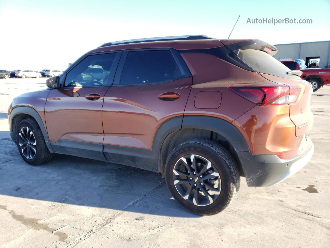 2021 Chevrolet Trailblazer Lt Red vin: KL79MPS29MB019673