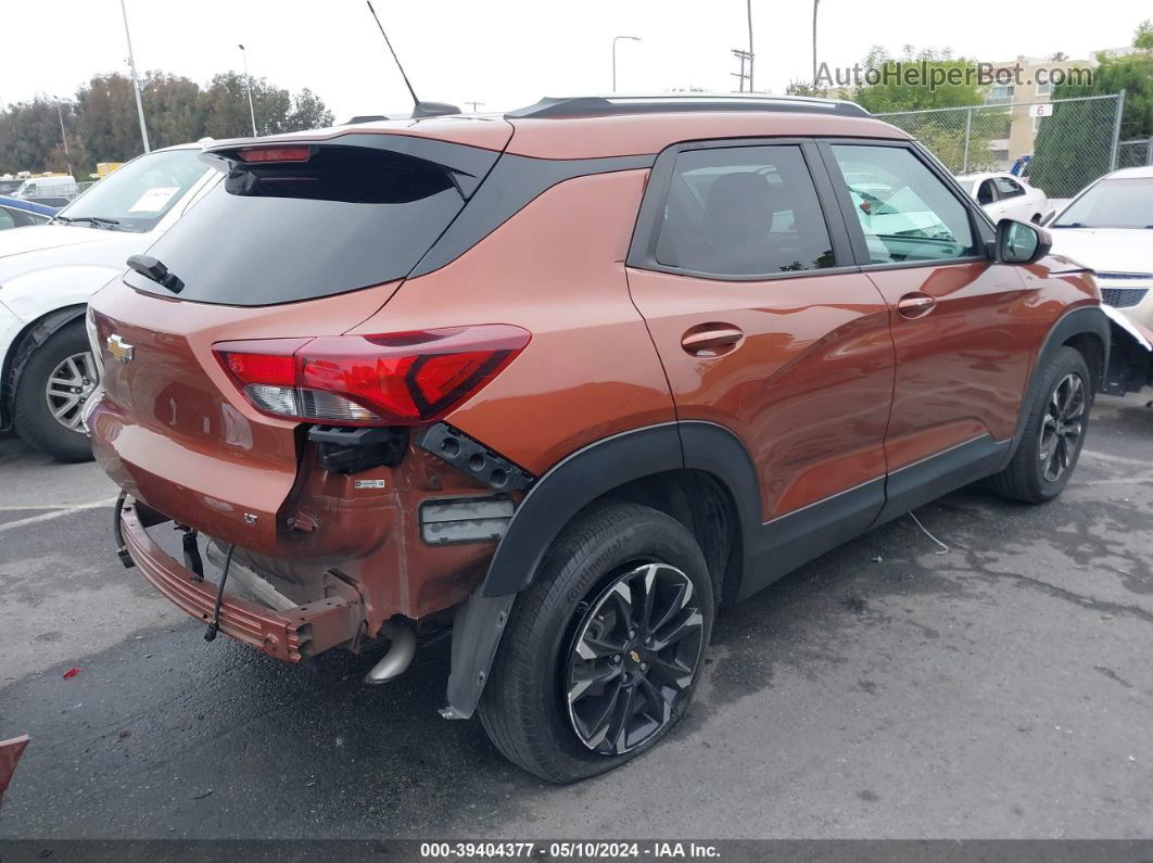 2021 Chevrolet Trailblazer Fwd Lt Orange vin: KL79MPS29MB021570