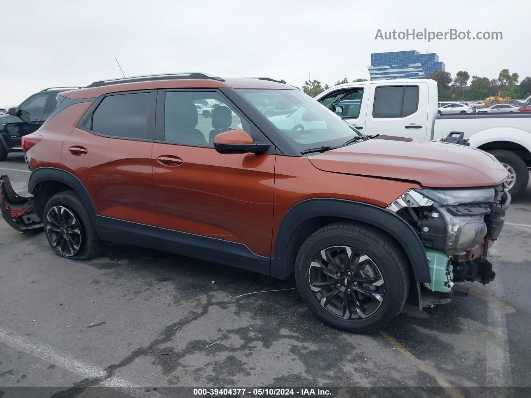 2021 Chevrolet Trailblazer Fwd Lt Orange vin: KL79MPS29MB021570