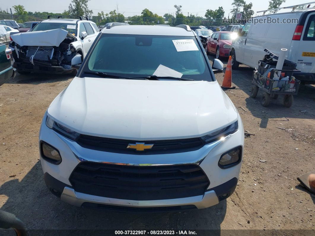 2021 Chevrolet Trailblazer Lt White vin: KL79MPS29MB075189