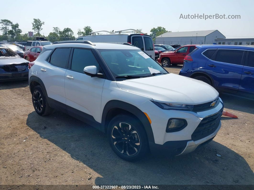 2021 Chevrolet Trailblazer Lt White vin: KL79MPS29MB075189