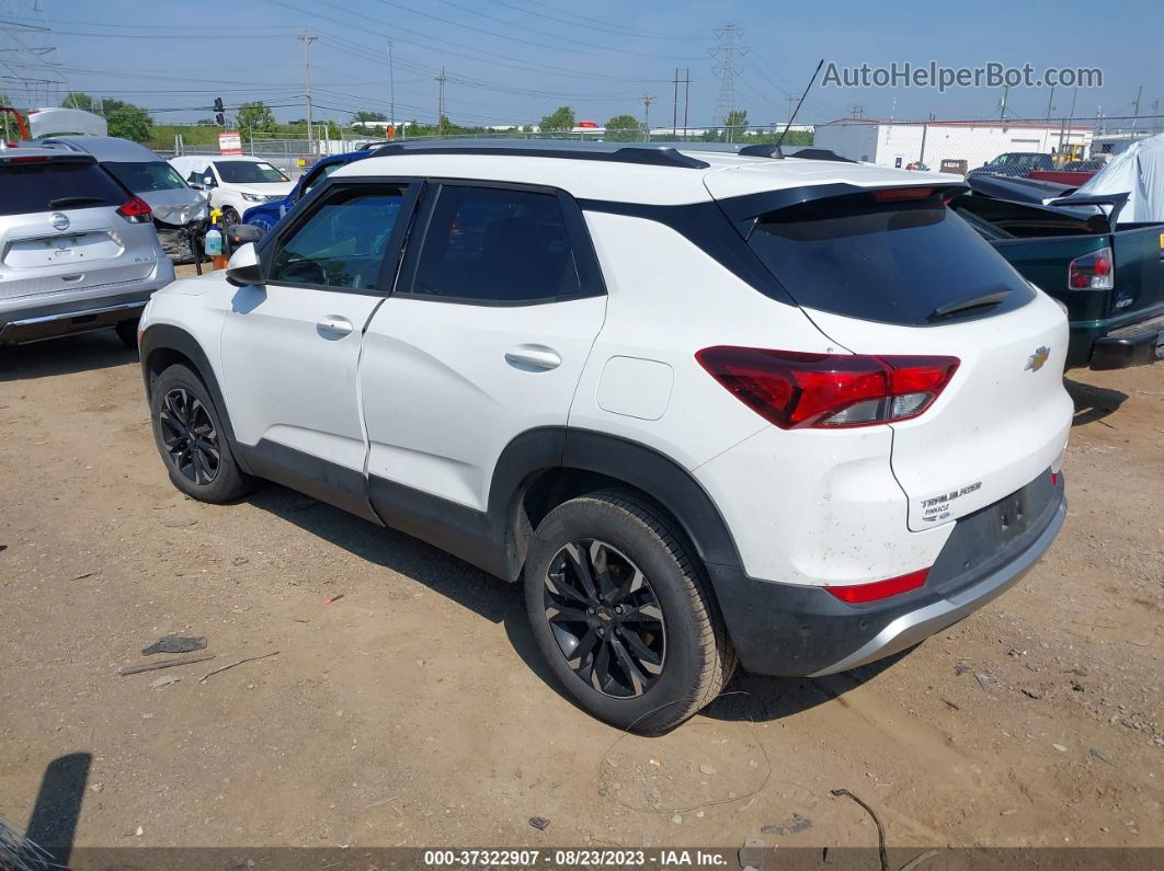 2021 Chevrolet Trailblazer Lt White vin: KL79MPS29MB075189