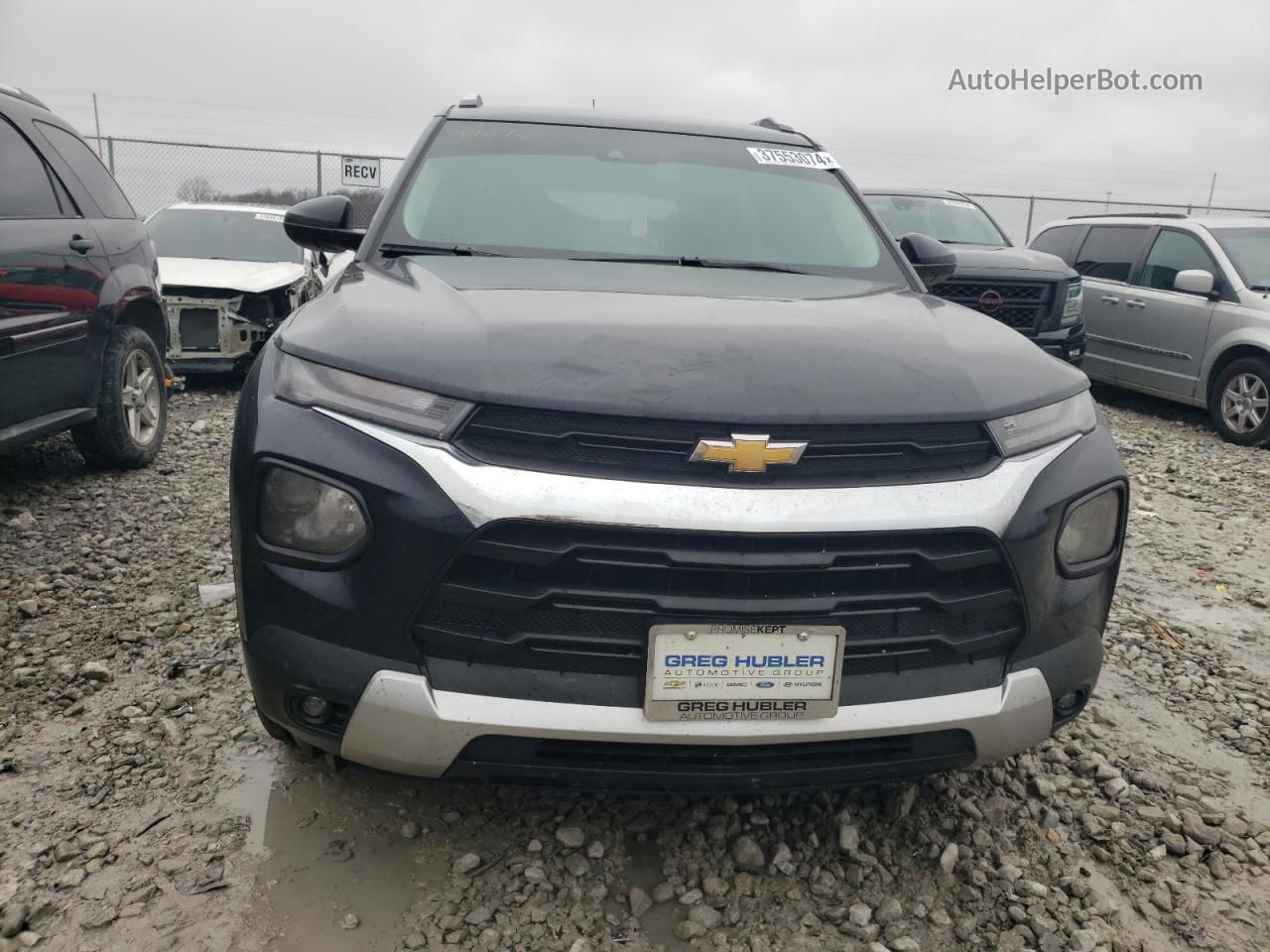 2021 Chevrolet Trailblazer Lt Black vin: KL79MPS29MB110832