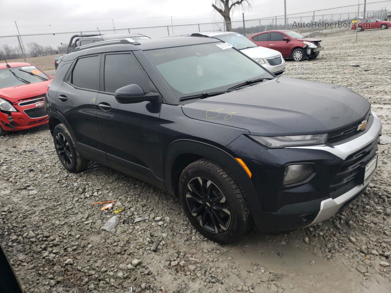 2021 Chevrolet Trailblazer Lt Black vin: KL79MPS29MB110832