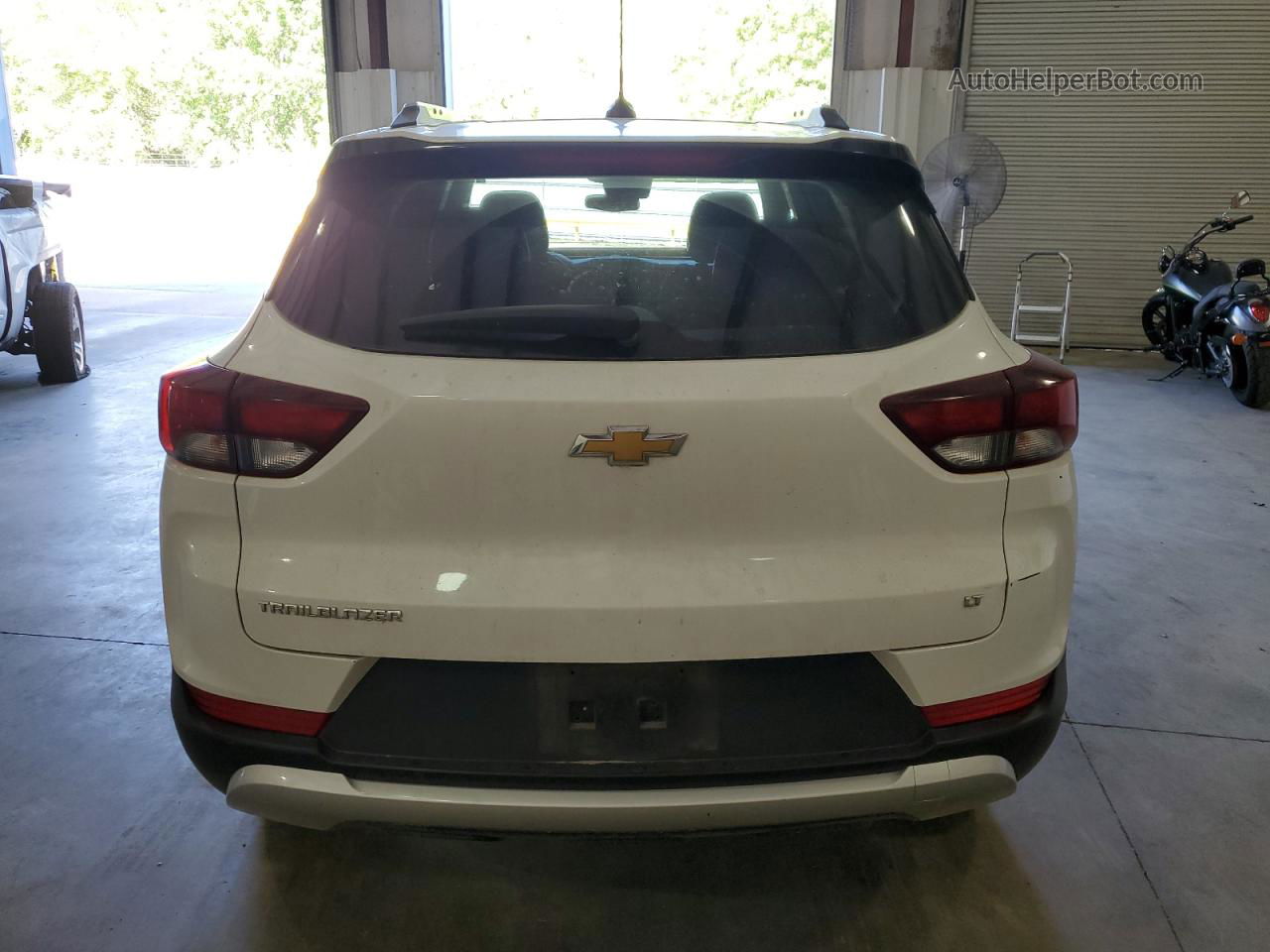 2021 Chevrolet Trailblazer Lt White vin: KL79MPS29MB153275