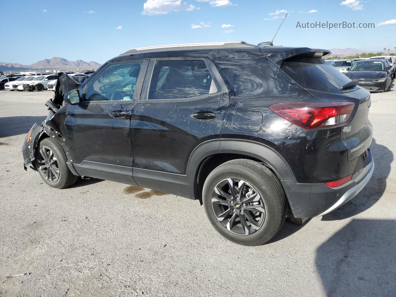 2021 Chevrolet Trailblazer Lt Черный vin: KL79MPS29MB154281