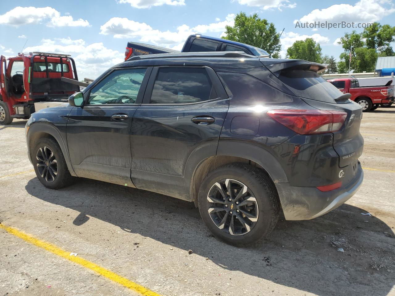 2021 Chevrolet Trailblazer Lt Black vin: KL79MPS2XMB016877