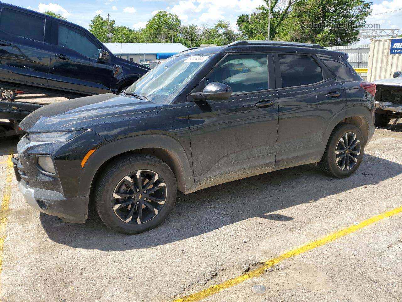 2021 Chevrolet Trailblazer Lt Black vin: KL79MPS2XMB016877