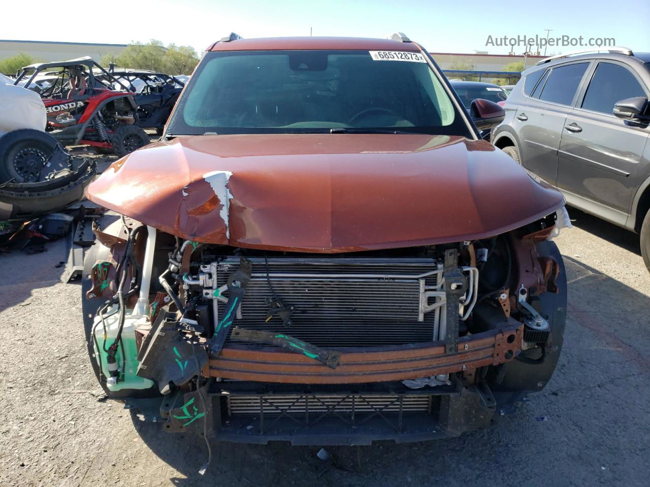 2021 Chevrolet Trailblazer Lt Orange vin: KL79MPSL0MB012345